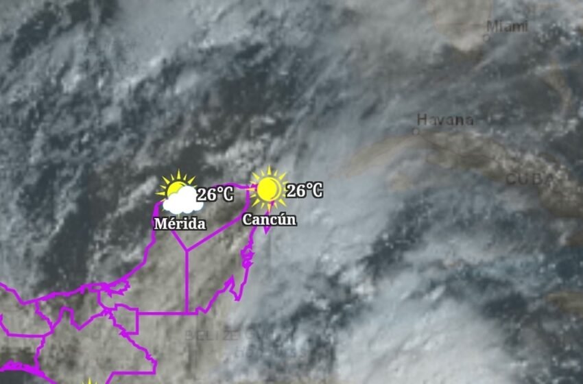 ¿Ciclón tropical en Cancún? Este es el pronóstico de la Conagua