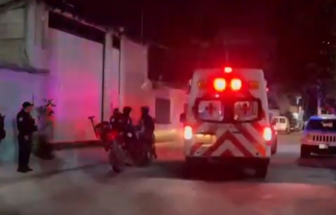 El suceso ocurrió durante la noche de ayer.