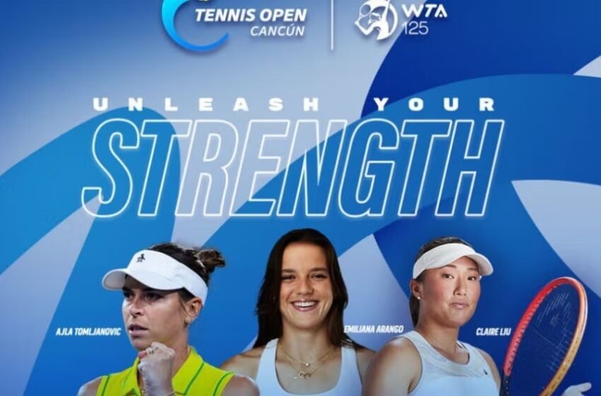 Con su escenario paradisíaco y jugadoras de élite, el Cancún Open WTA 125 será inolvidable para los fanáticos del tenis.