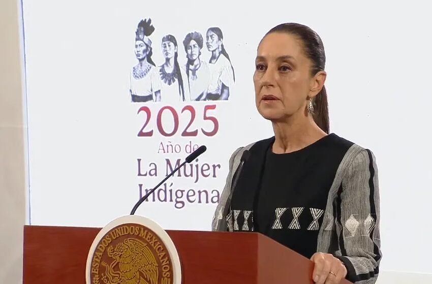  Sheinbaum desmiente congelamiento de cuentas de Marina del Pilar en Estados Unidos