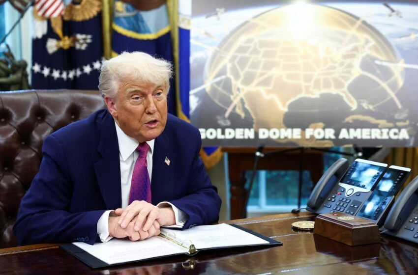  Trump anuncia la construcción de la “Cúpula Dorada”, un sistema de defensa antimisiles inspirado en el modelo Israelí