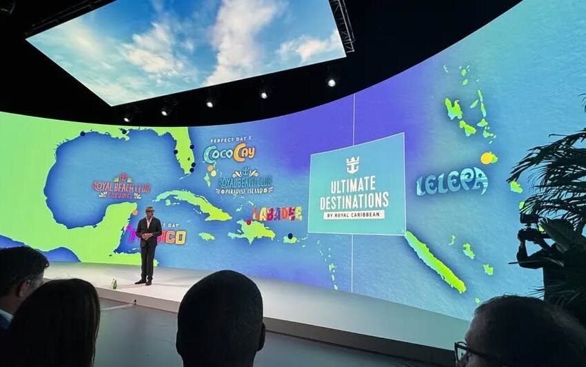  Royal Caribbean invierte 821 millones de dólares en Mahahual para construir parque turístico “Perfect Day México”