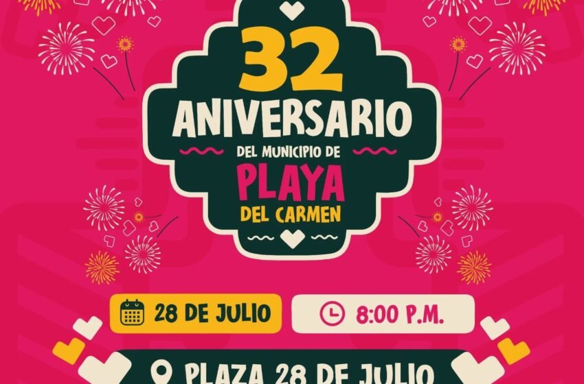  Belanova celebrará el 32º aniversario de Playa del Carmen con un concierto gratuito inolvidable