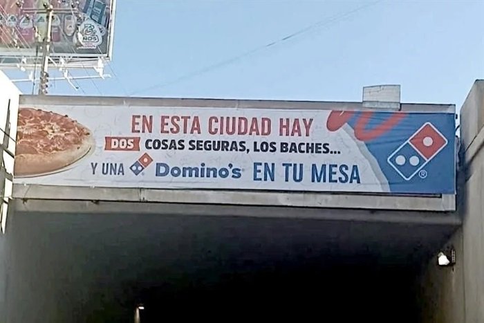  Domino’s Pizza es clausurada en San Luis Potosí tras exhibir baches en publicidad viral