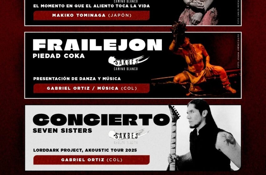 IBUKI, Frailejón y LordDark se unen en una noche de arte y música en el Teatro 8 de Octubre de Cancún