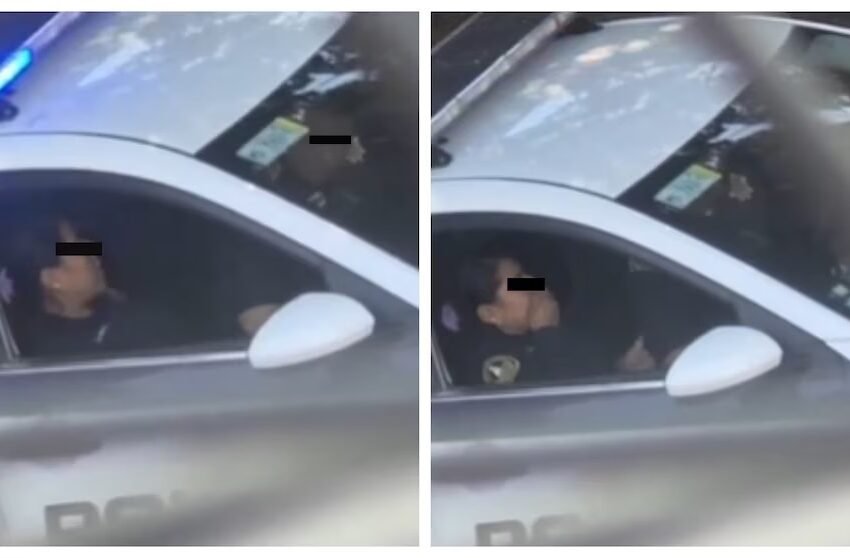  Video viral muestra a policías de la CDMX en conducta inapropiada; SSC ya investiga