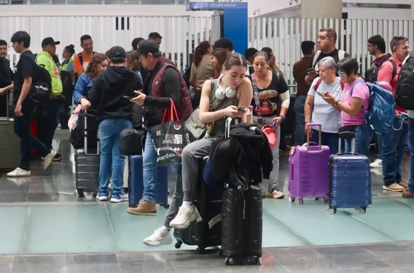  AICM suspende operaciones por segunda vez debido a intensas lluvias: vuelos cancelados y demoras