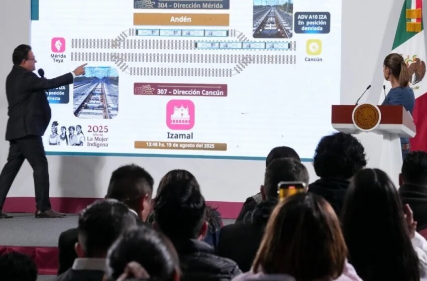  Falla en el Tren Maya se debió a error de diseño ferroviario, confirma director Óscar Águila