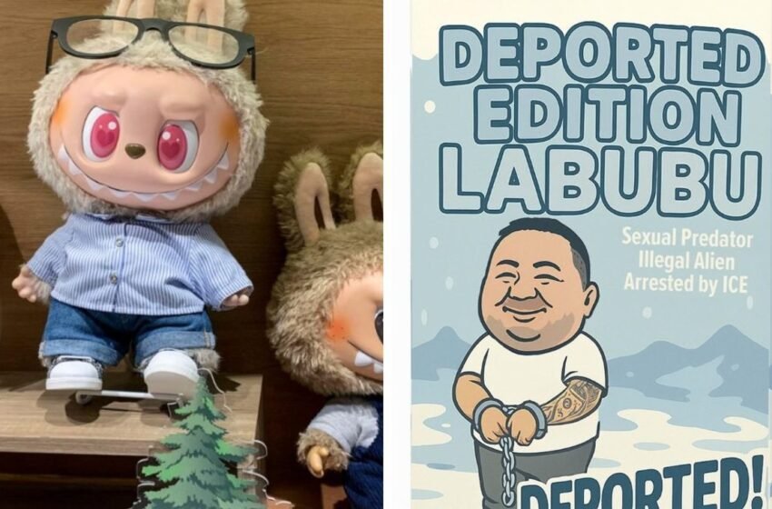  La Casa Blanca usa un Labubu para ilustrar campaña de deportaciones bajo Trump