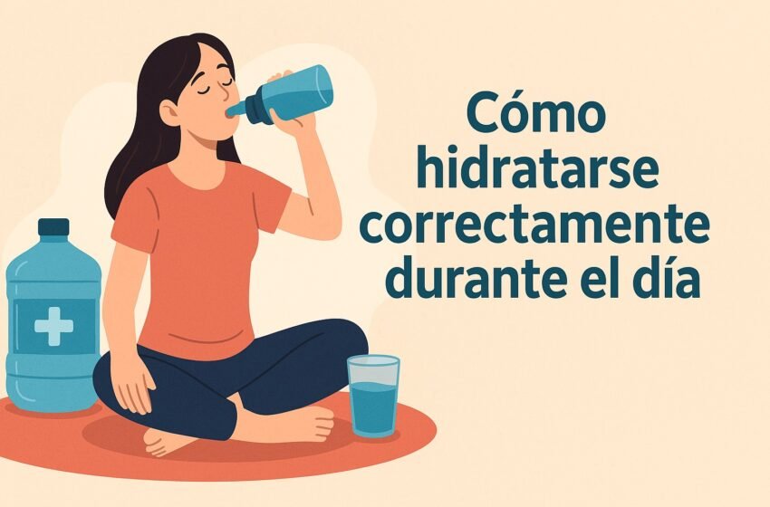  Cómo hidratarse correctamente durante el día: consejos prácticos para tu salud