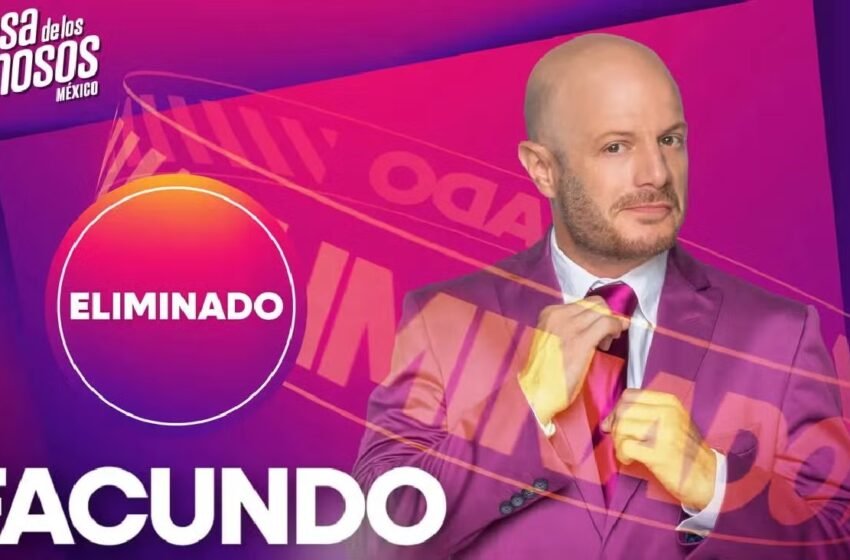  Facundo se convierte en el sexto eliminado de La Casa de los Famosos México