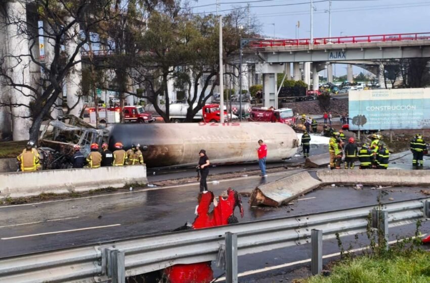  Explosión de pipa en Puente de la Concordia, CDMX: van seis muertos y más de 90 heridos