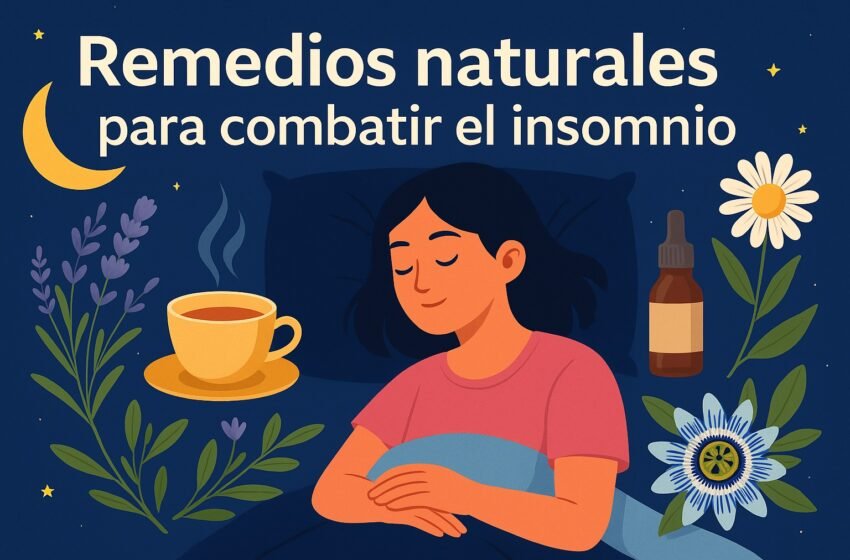 Remedios naturales para combatir el insomnio y mejorar la calidad del sueño