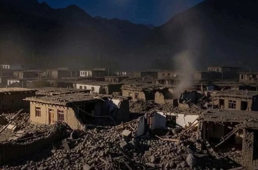  Terremoto de magnitud 6.0 en Afganistán deja más de 800 muertos y miles de heridos