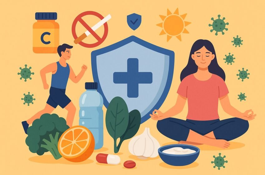 Cómo fortalecer el sistema inmunológico de forma natural y mantenerte saludable todo el año