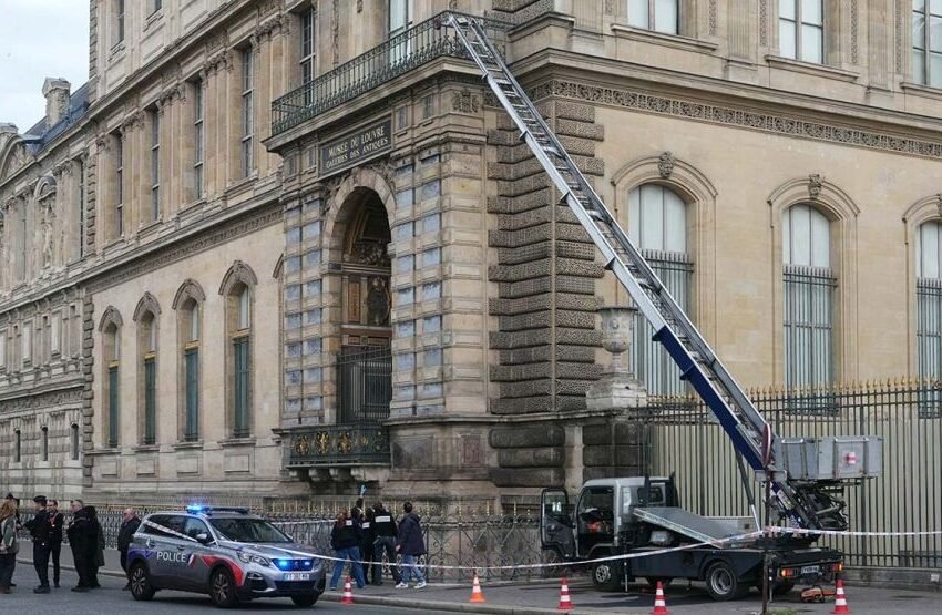 Robo en el Museo del Louvre: ladrones disfrazados de obreros se llevan joyas históricas en solo siete minutos