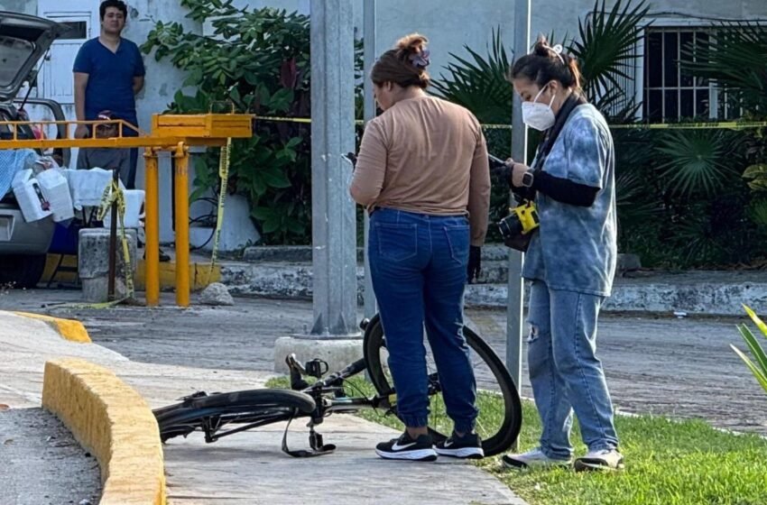  Mujer atropella y mata a ciclista en el bulevar Kukulcán: intentó huir tras el accidente