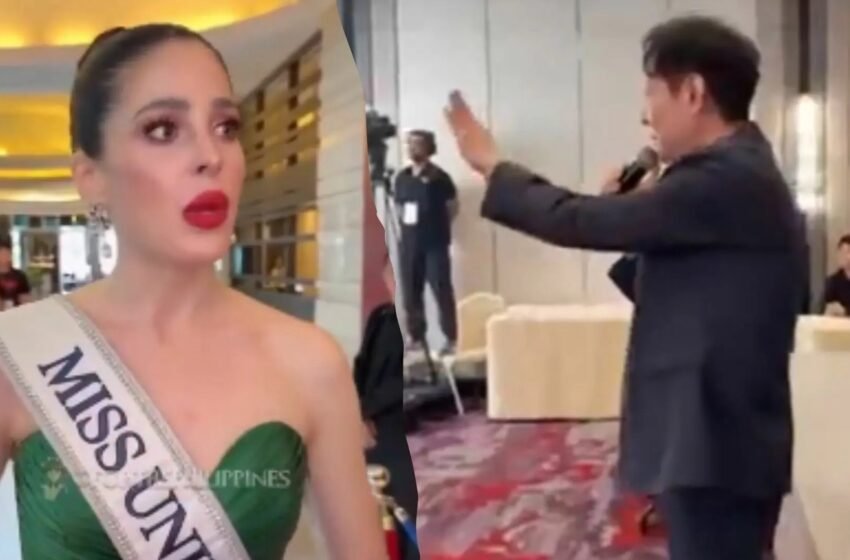  Miss Universo 2025: Nawat Itsaragrisil se disculpa tras llamar “tonta” a la mexicana Fátima Bosch