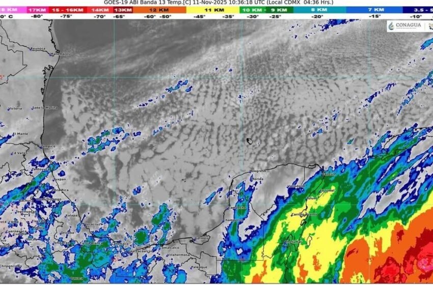  ¡Llega la heladez a Quintana Roo! Frente Frío No. 13 provoca bajas temperaturas y fuertes vientos