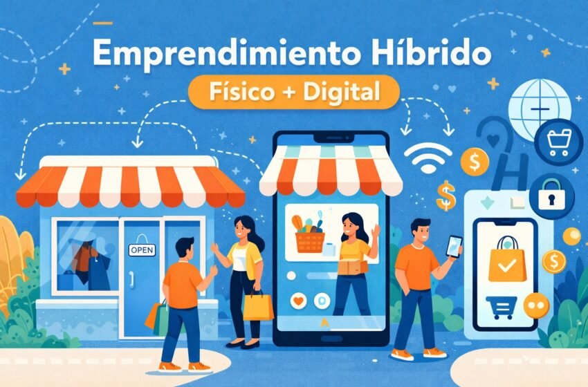  Emprendimiento híbrido: cómo combinar el mundo físico y digital para crecer tu negocio