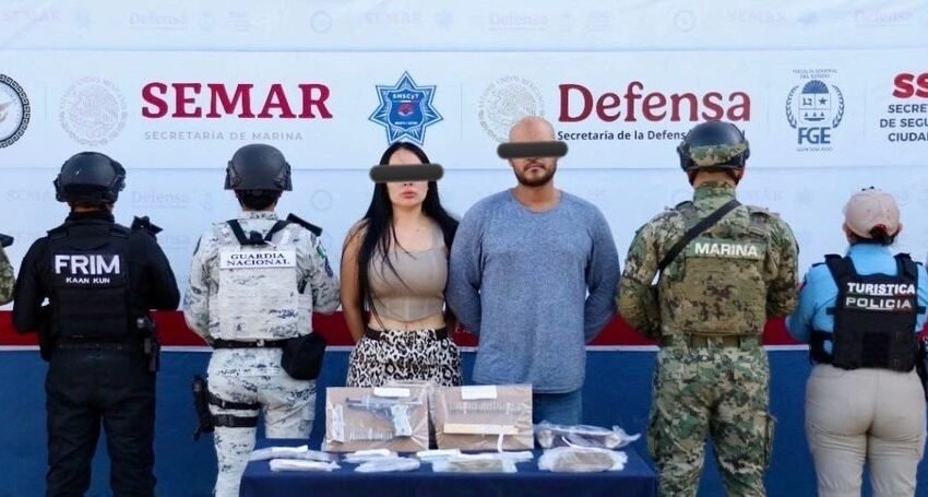  Detienen a presunto líder criminal conocido como “El Dover”, hijo de Doña Lety, en operativo en Cancún