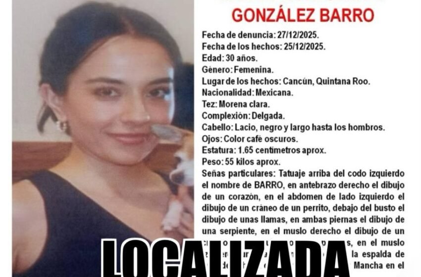  Localizan sin vida a Nataly Montserrat en Benito Juárez; Fiscalía informa que no presenta signos visibles de violencia