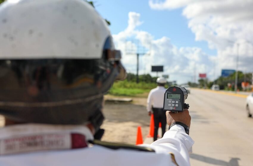  Cancún implementa radares de velocidad en avenidas principales para reforzar la seguridad vial