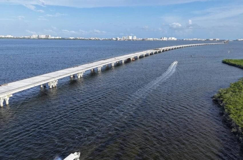  Puente Vehicular Nichupté en Cancún beneficiará a más de 1.3 millones de habitantes y transformará la movilidad urbana