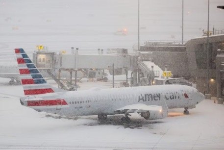  Tormenta invernal en EE.UU. afecta 46 vuelos hacia Cancún