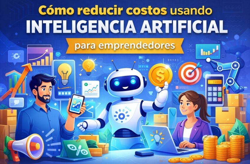  Cómo reducir costos usando inteligencia artificial: guía práctica para emprendedores que quieren ahorrar y crecer