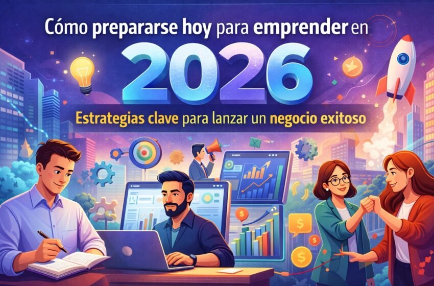  Cómo prepararse hoy para emprender en 2026: estrategias clave para lanzar un negocio exitoso