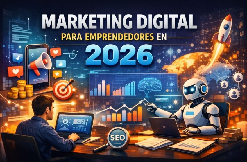  Marketing digital en 2026: cómo crecer si eres emprendedor