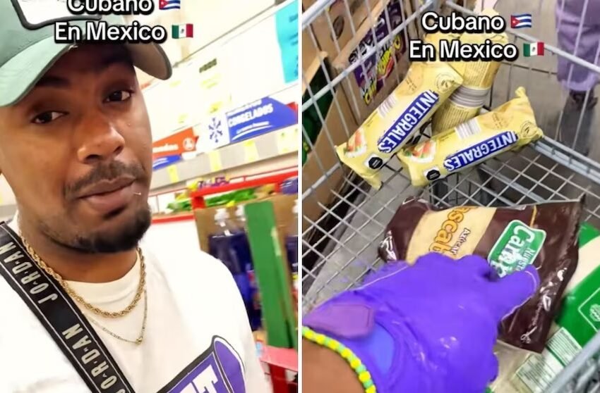  Cubano se vuelve viral tras visitar una tienda 3B en México: “Esto en mi país sería un lujo”