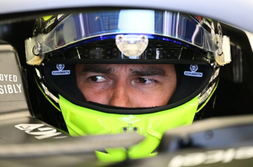  ‘Checo’ Pérez sufre su primer incidente con Cadillac en las pruebas de Bahréin 2026
