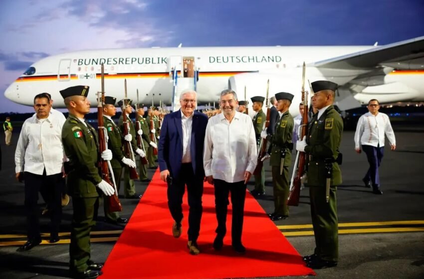  Cancún recibe al presidente de Alemania: Steinmeier se reúne con Claudia Sheinbaum previo a la Convención Bancaria 2026