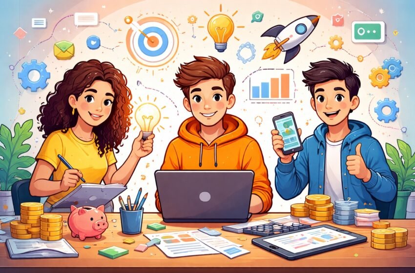  Emprender joven: cómo convertir una idea en un negocio desde cero