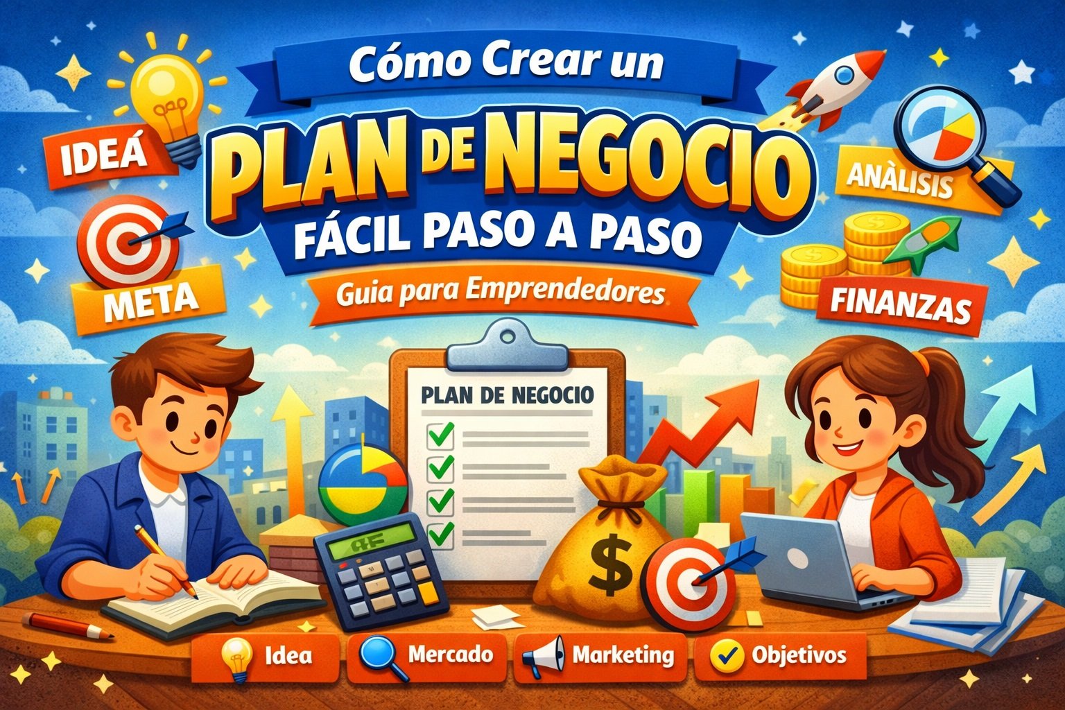 Cómo crear un plan de negocio paso a paso: guía fácil para ...