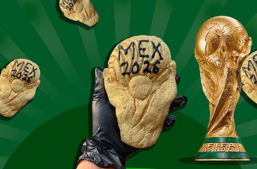  Panadería en CDMX se vuelve viral con conchas inspiradas en el Mundial 2026