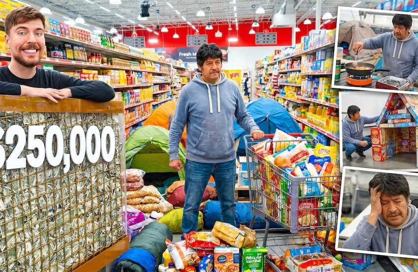  ¡Va por el millón! Mexicano se vuelve viral al resistir extremo reto de MrBeast