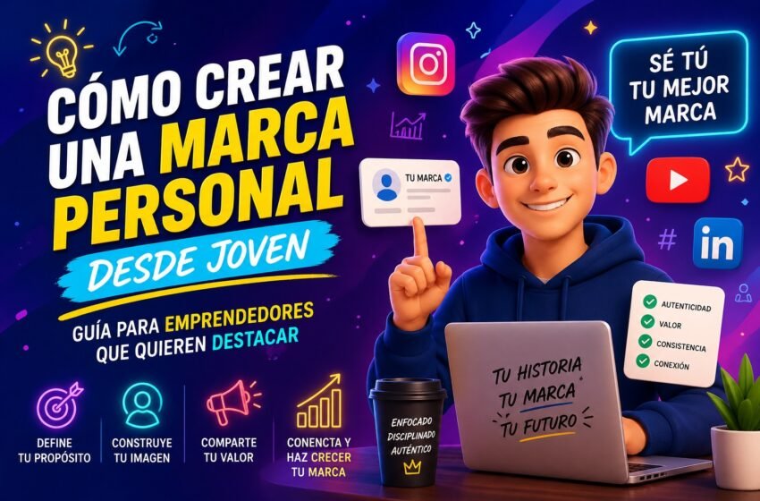  Cómo crear una marca personal desde joven: guía para emprendedores que quieren destacar