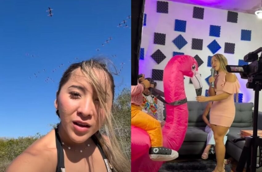  Influencer Elisa ‘la Yuca’ ofrece disculpa tras polémica por alterar flamencos en Sisal, Yucatán