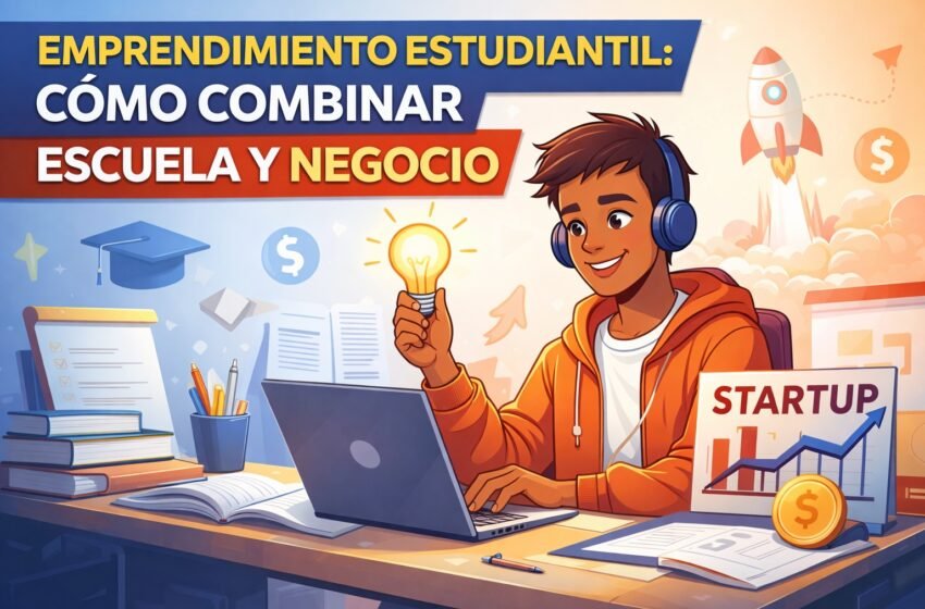  Emprendimiento estudiantil: cómo iniciar un negocio sin descuidar la escuela y tener éxito