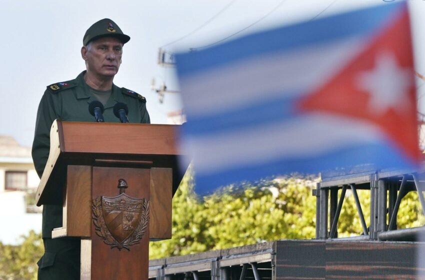  Díaz-Canel advierte posible agresión militar de Estados Unidos contra Cuba en medio de tensión bilateral