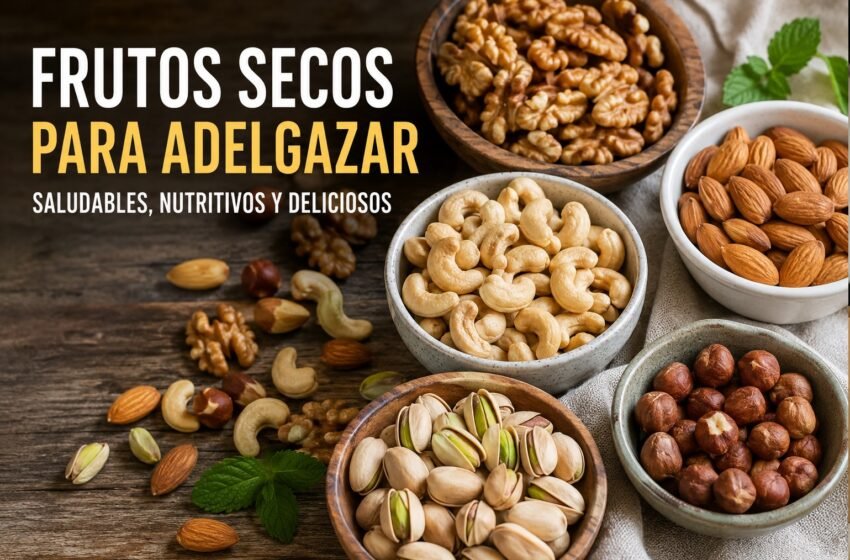  Los frutos secos que ayudan a adelgazar de forma saludable sin hacer dietas estrictas