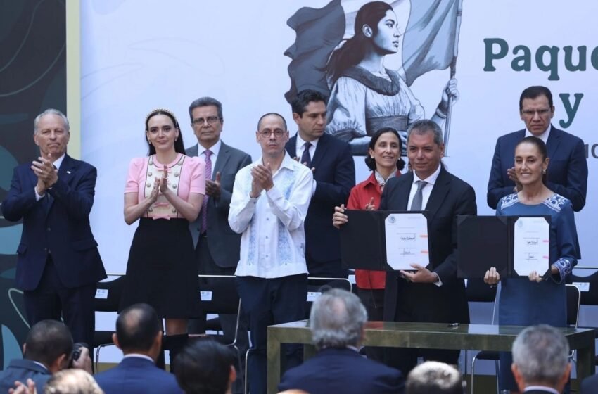  Gobierno y empresarios renuevan el PACIC para mantener la canasta básica en 910 pesos