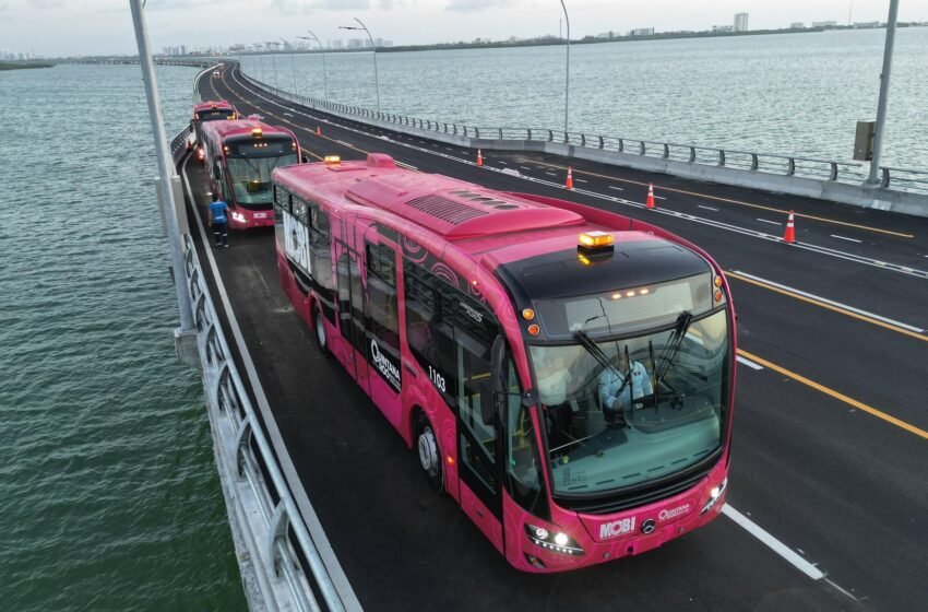  Nuevas unidades MOBI en Cancún mejorarán la movilidad y reducirán tiempos de traslado