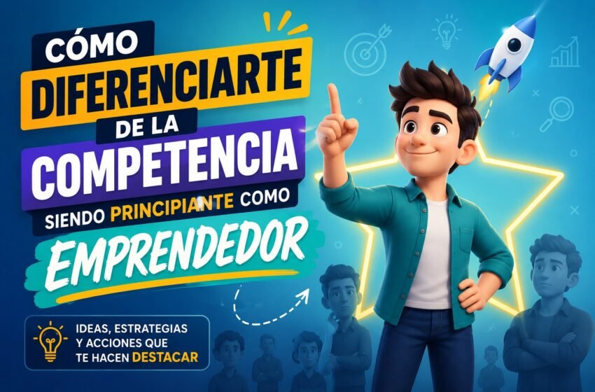  Cómo diferenciarte de la competencia si eres principiante como emprendedor
