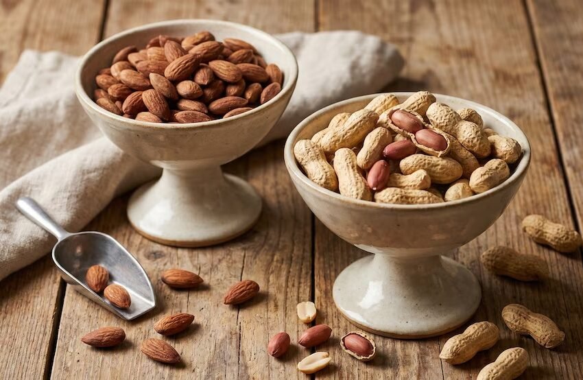  Almendras o maní: cuál es mejor para la salud del corazón y qué beneficios aporta cada uno
