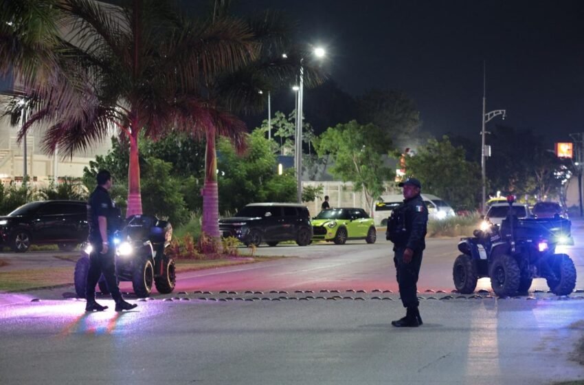  Ataque armado en avenida Huayacán de Cancún desata persecución y deja un detenido; Fiscalía asegura arma y presunta droga