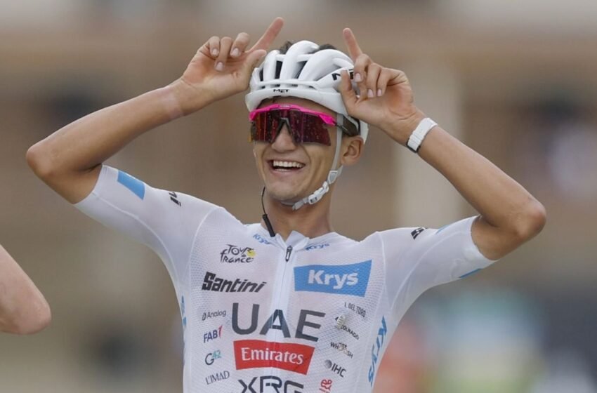  Isaac del Toro hace historia en el Tour de Francia 2026; logra el podio y conquista el maillot blanco